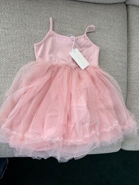 Jamie Kay Malani Tulle Dress- Frosting